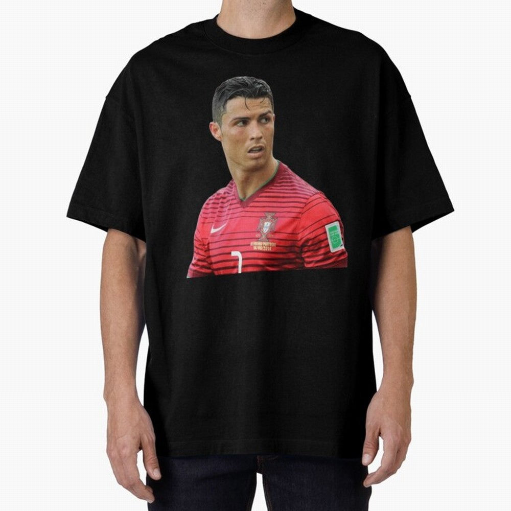 Ronaldo @AmazinProDesign Oversized T-Shirt Feel International Energy from FIFA World Cup 2026 USA Canada Mexico Centered on CR7, England and Germany Energy, Supporter Pride, Iconic Celebrations, Legendary Names and Global Match Day Energy; Ideal