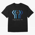 Retro Word Cup Logo1 Oversized T-Shirt Relive the Noise and Pride of Global Football Passion for FIFA World Cup 2026 USA Canada Mexico, Inspired by Neymar, Haaland and Cristiano Ronaldo, Argentina and Brazil, Stadium Memories, Football Loyalty,