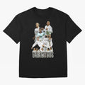 Galacticos Real Madrid Oversized T-Shirt Feel the Trophy Chase of the FIFA World Cup 2026 USA Canada Mexico Journey through CR7 Highlights, Argentina, France and Brazil Pride, Match Day Excitement, Supporter Culture, Golden Goals and Global