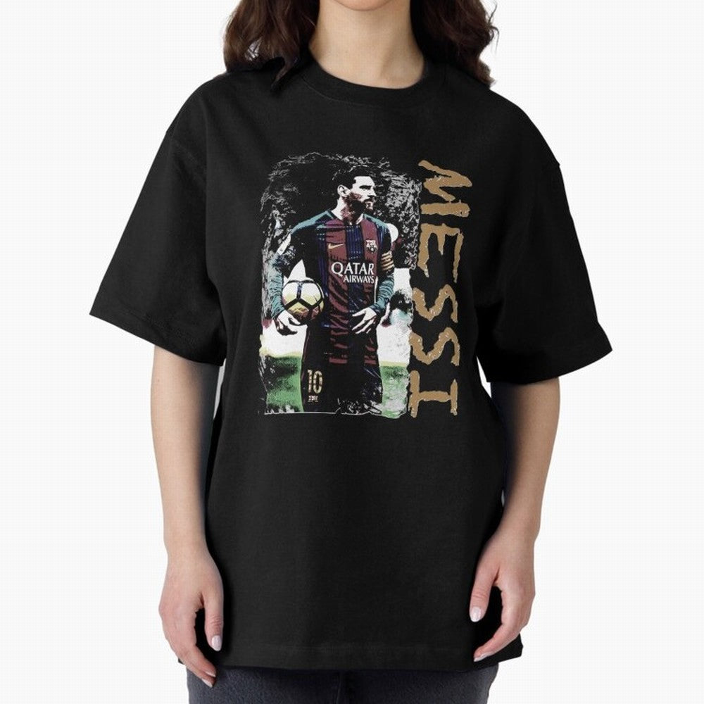 messi 10 Lionel messi FC Barcelona Oversized T-Shirt Celebrate the Next Chapter of Global Football Passion for FIFA World Cup 2026 USA Canada Mexico, Built around Messi and Cristiano Ronaldo, Portugal, Spain and Germany, Tournament Hype, Historic