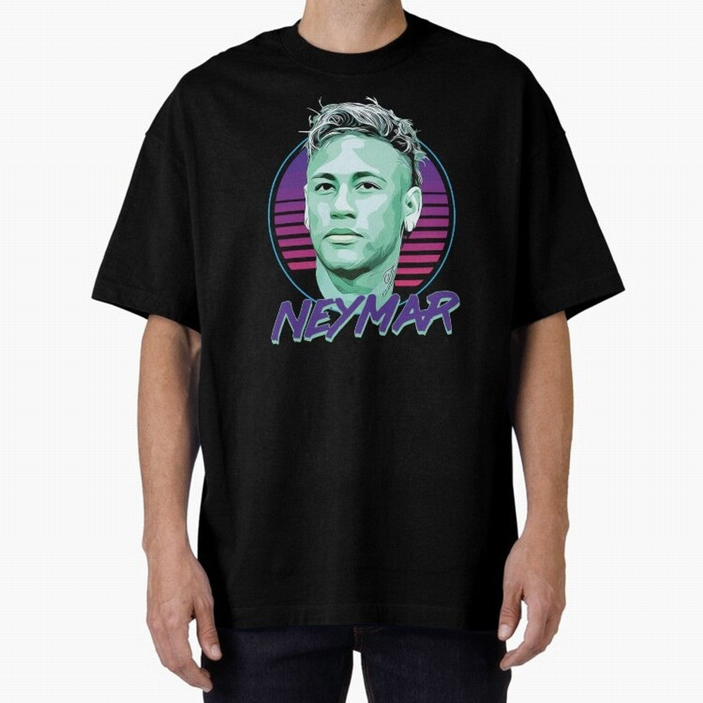 Neymar JR Oversized T-Shirt Refresh FIFA World Cup 2026 Group Stage Made for Messi, France Energy, Fan Favorite Moments, National Team Passion, Big Match Drama and Soccer History; Ideal for Football Dads, Football Moms, Friends, Collectors and Fans