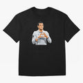 Gareth Bale Love Sign Celebration Oversized T-Shirt Honor the FIFA World Cup 2026 USA Canada Mexico Journey through Messi, Neymar and Mbappe Highlights, Argentina and Brazil Pride, Match Day Excitement, Supporter Culture, Golden Goals and Global