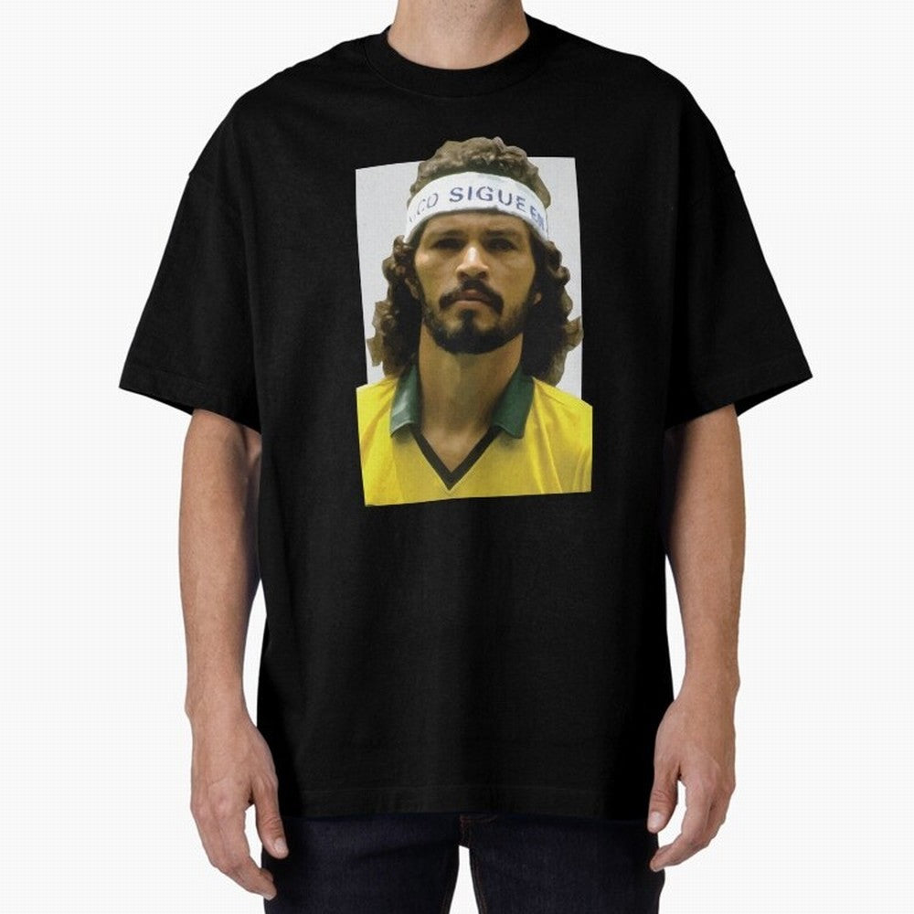 Scrates Football legend Oversized T-Shirt Carry FIFA World Cup 2026 Group Stage for Fans of Messi and Cristiano Ronaldo and Germany, Bringing Goal Celebration Energy, Supporter Heritage, Football Icons and Worldwide Tournament Joy; Made for Die