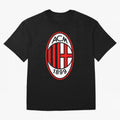 AC Milan Classic . Oversized T-Shirt Cheer for FIFA World Cup 2026 Spirit, Highlighting Portugal, Messi, CR7 and Mbappe, Championship Spirit, Famous Goals, Roaring Crowds and International Football Unity; Ideal for Fans Who Follow Messi, Cristiano