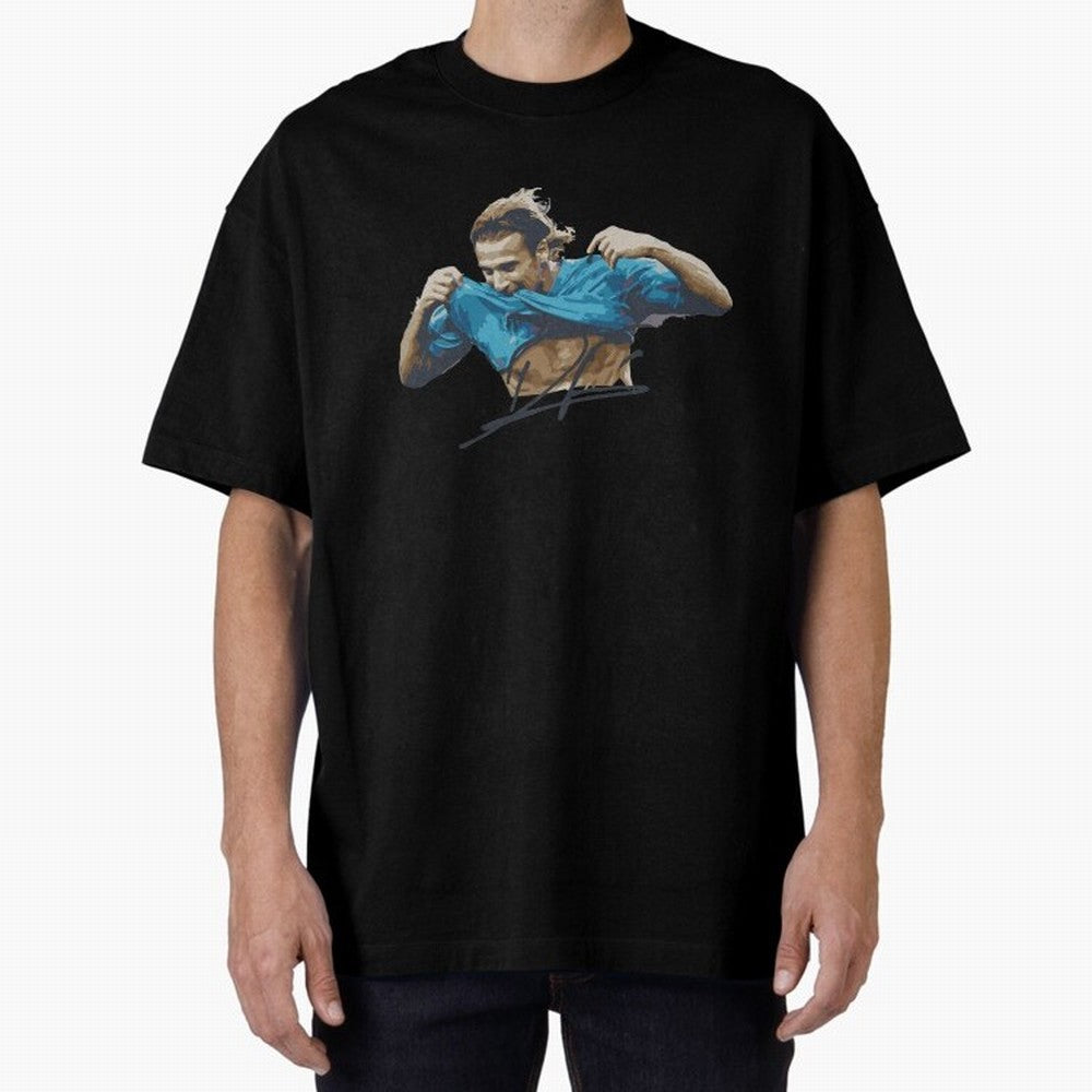 Diego Forlan Football Legends Oversized T-Shirt Relive the Noise and Pride of FIFA World Cup 2026 USA Canada Mexico Capturing Messi, Neymar and Mbappe, Portugal, Spain and Germany Energy, Match Day Excitement, Supporter Culture, Golden Goals and