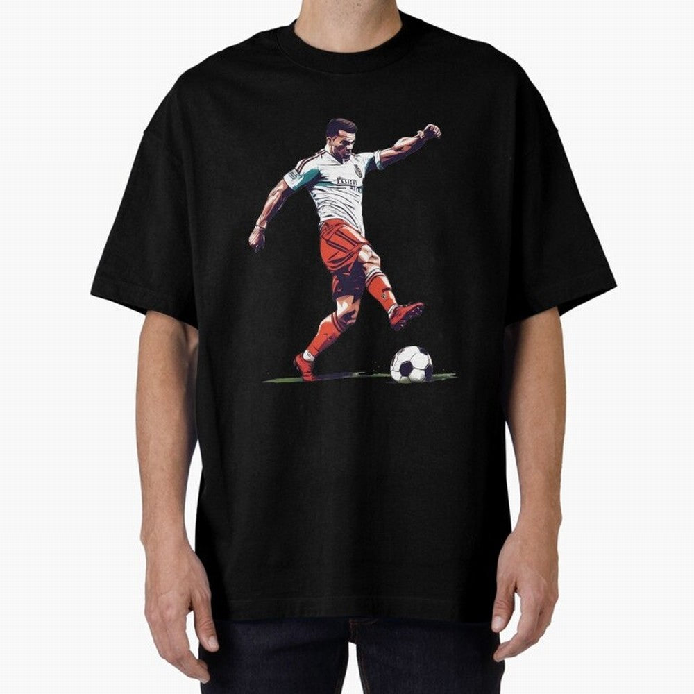 England Soccer Oversized T-Shirt Carry FIFA World Cup 2026 USA Canada Mexico for Fans of CR7 and Brazil, Bringing Supporter Pride, Iconic Celebrations, Legendary Names and Global Match Day Energy; Perfect for People Who Love Argentina, Brazil,