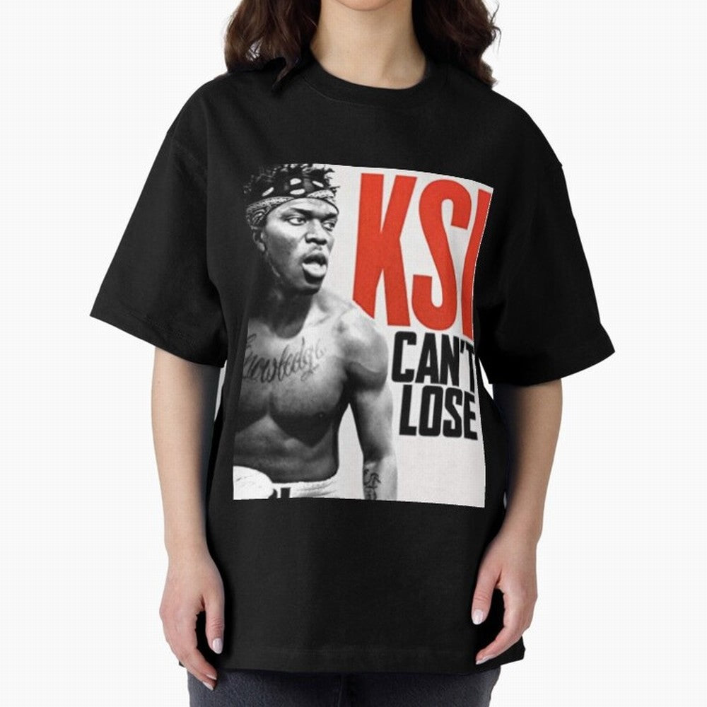 ksi Oversized T-Shirt Honor Global Football Passion for FIFA World Cup 2026, Filled with Cristiano Ronaldo, Haaland and CR7, Argentina, France and Brazil, Tournament Hype, Historic Matchups, Family Viewing Parties and Global Sports Pride; Great for