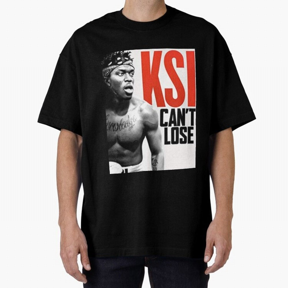 ksi Oversized T-Shirt Honor Global Football Passion for FIFA World Cup 2026, Filled with Cristiano Ronaldo, Haaland and CR7, Argentina, France and Brazil, Tournament Hype, Historic Matchups, Family Viewing Parties and Global Sports Pride; Great for