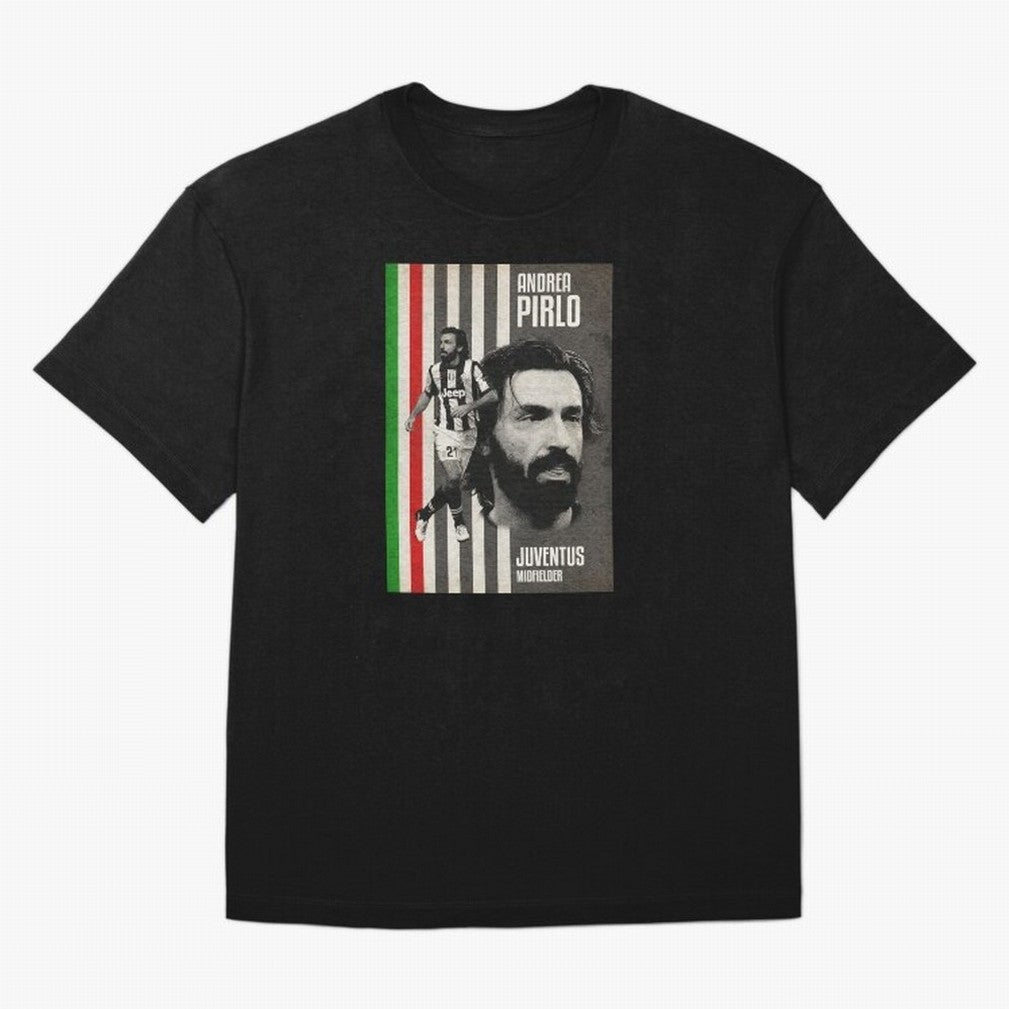 andrea pirlo juventus midfielder Oversized T-Shirt Honor Global Football Passion for FIFA World Cup 2026, Featuring Neymar, Netherlands, Football History, Final Match Energy, Crowd Noise and Once in a Lifetime Moments; Perfect for Fans, Collectors,