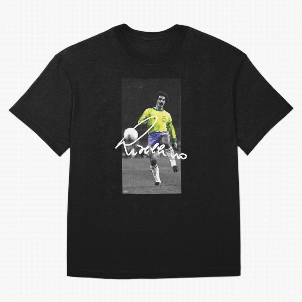 Rivelino FOOTBALL LEGENDS Oversized T-Shirt Bring World Football Passion into Global Football Passion for FIFA World Cup 2026 Group Stage, Made for Messi, Neymar and Mbappe, Argentina, Game Day Rituals, Football Legends, Country Pride and the Road