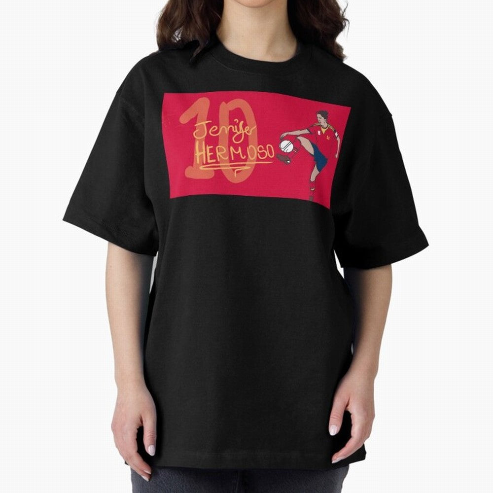 Jennifer Hermoso Oversized T-Shirt Make Game Day About the FIFA World Cup 2026 Group Stage Journey through Mbappe and Neymar Highlights, England and Germany Pride, Goal Celebration Energy, Supporter Heritage, Football Icons and Worldwide Tournament