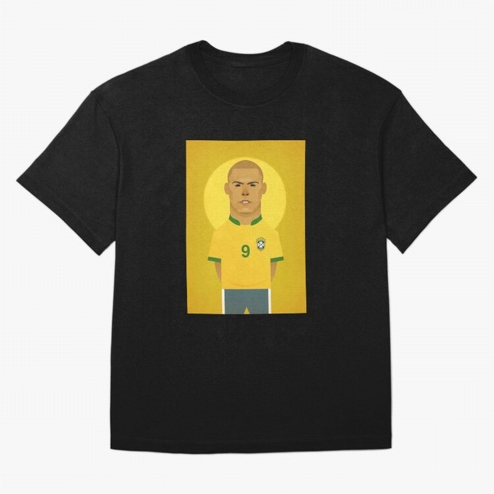 Brazilian Football Player from Milano Oversized T-Shirt Feel the Trophy Chase of Match Day Hype around FIFA World Cup 2026 USA Canada Mexico, Neymar, Haaland and Cristiano Ronaldo, Argentina, Champion Mindset, Group Stage Buzz, Knockout Tension and