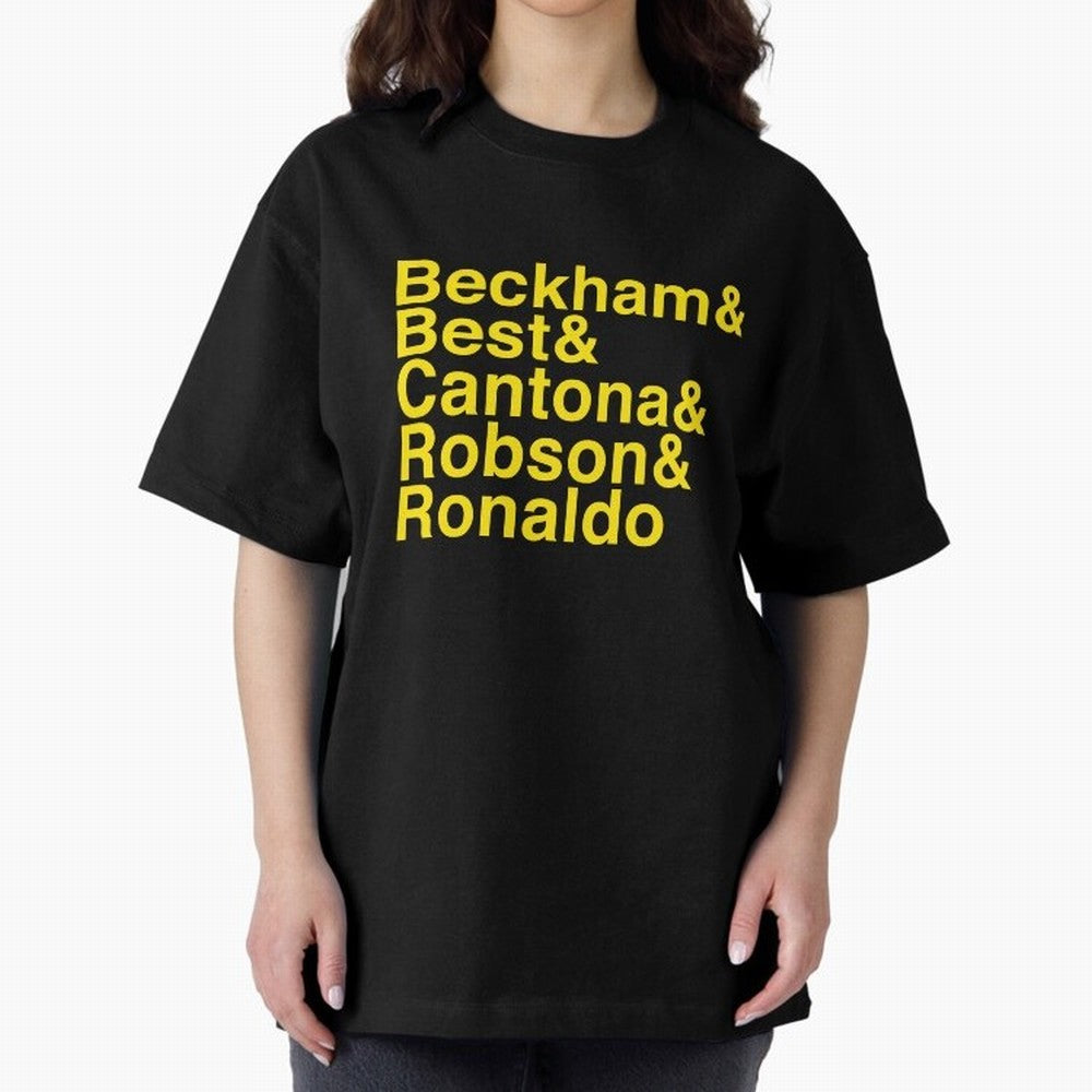 Man Utd Star Players Oversized T-Shirt Build FIFA World Cup 2026 Group Stage Inspired by Messi, Neymar and Mbappe, Netherlands Energy, Vintage Soccer Flavor, Modern Football Stars, National Flags and Final Night Emotion; Ideal for Fans Who Follow