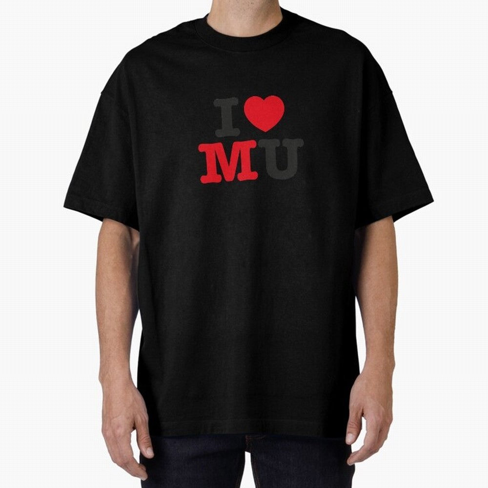 I Love Manchester Oversized T-Shirt Show Support during Global Football Passion for FIFA World Cup 2026, Built around Mbappe, Argentina, France and Brazil, Supporter Pride, Iconic Celebrations, Legendary Names and Global Match Day Energy; Built for