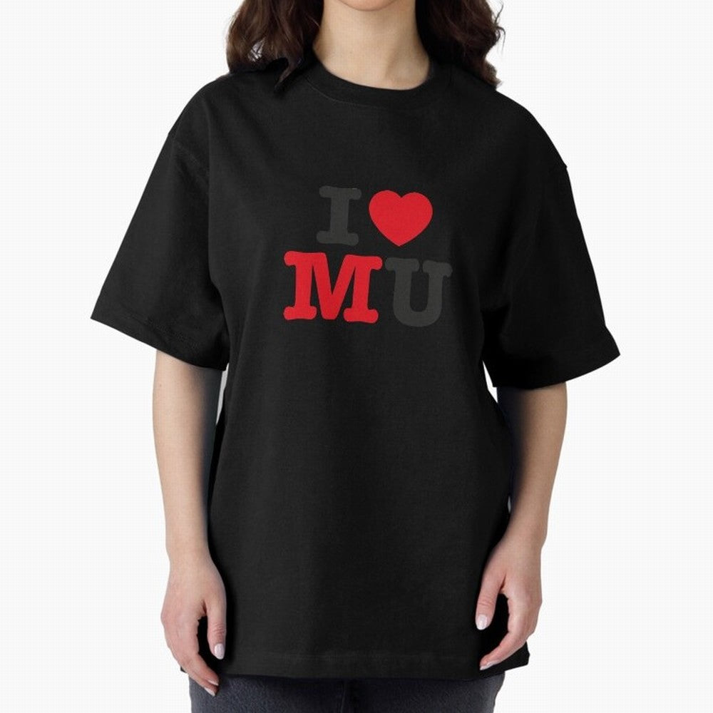 I Love Manchester Oversized T-Shirt Show Support during Global Football Passion for FIFA World Cup 2026, Built around Mbappe, Argentina, France and Brazil, Supporter Pride, Iconic Celebrations, Legendary Names and Global Match Day Energy; Built for