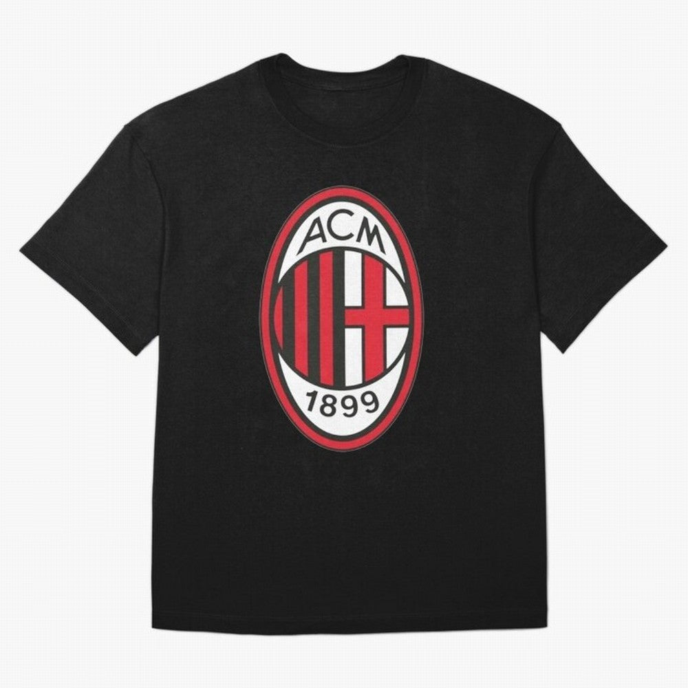 milan black n red Oversized T-Shirt Show Your Tournament Heart for FIFA World Cup 2026 Group Stage for Fans of Mbappe and Neymar and Portugal, Spain and Germany, Bringing Fan Favorite Moments, National Team Passion, Big Match Drama and Soccer