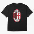 milan black n red Oversized T-Shirt Show Your Tournament Heart for FIFA World Cup 2026 Group Stage for Fans of Mbappe and Neymar and Portugal, Spain and Germany, Bringing Fan Favorite Moments, National Team Passion, Big Match Drama and Soccer