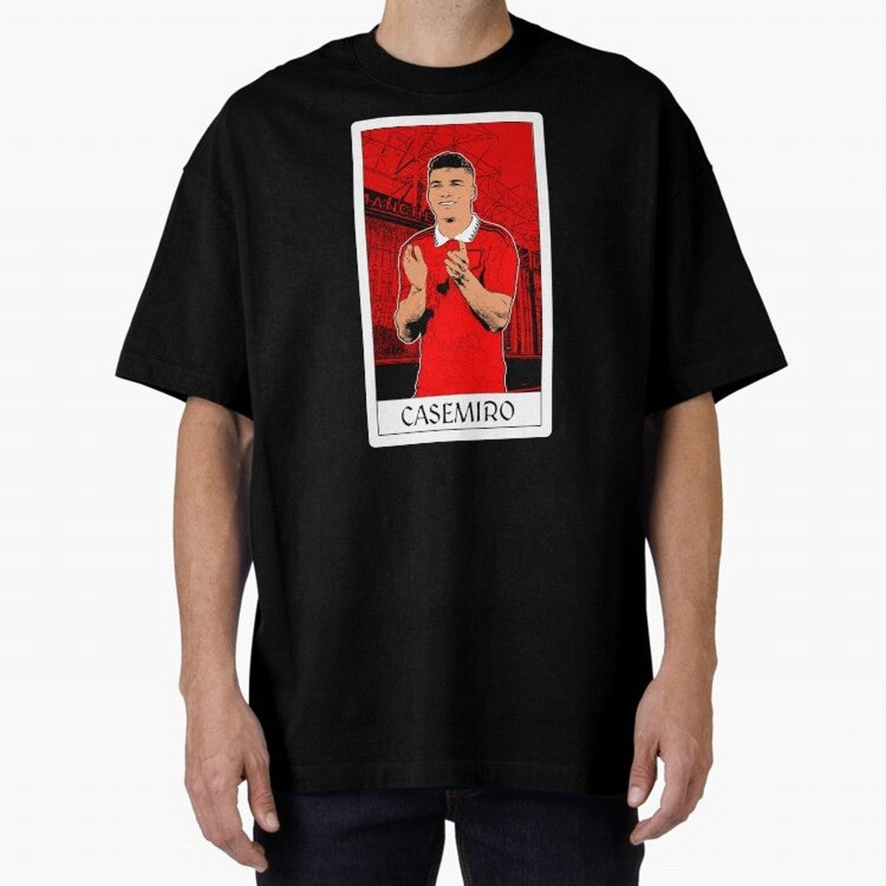 Casemiro Oversized T-Shirt Make the Season About FIFA World Cup 2026 USA Canada Mexico Centered on Cristiano Ronaldo, Haaland and CR7, Argentina Energy, Championship Spirit, Famous Goals, Roaring Crowds and International Football Unity; Ideal for