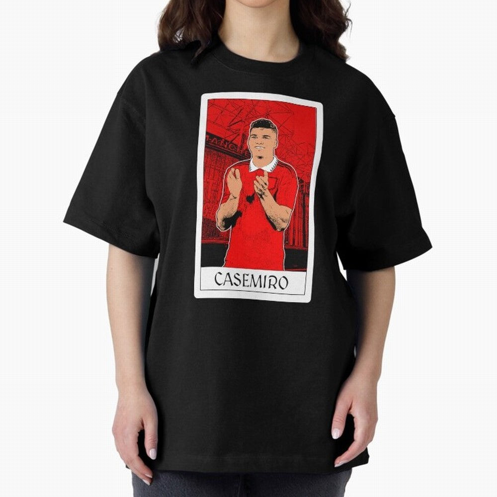 Casemiro Oversized T-Shirt Make the Season About FIFA World Cup 2026 USA Canada Mexico Centered on Cristiano Ronaldo, Haaland and CR7, Argentina Energy, Championship Spirit, Famous Goals, Roaring Crowds and International Football Unity; Ideal for