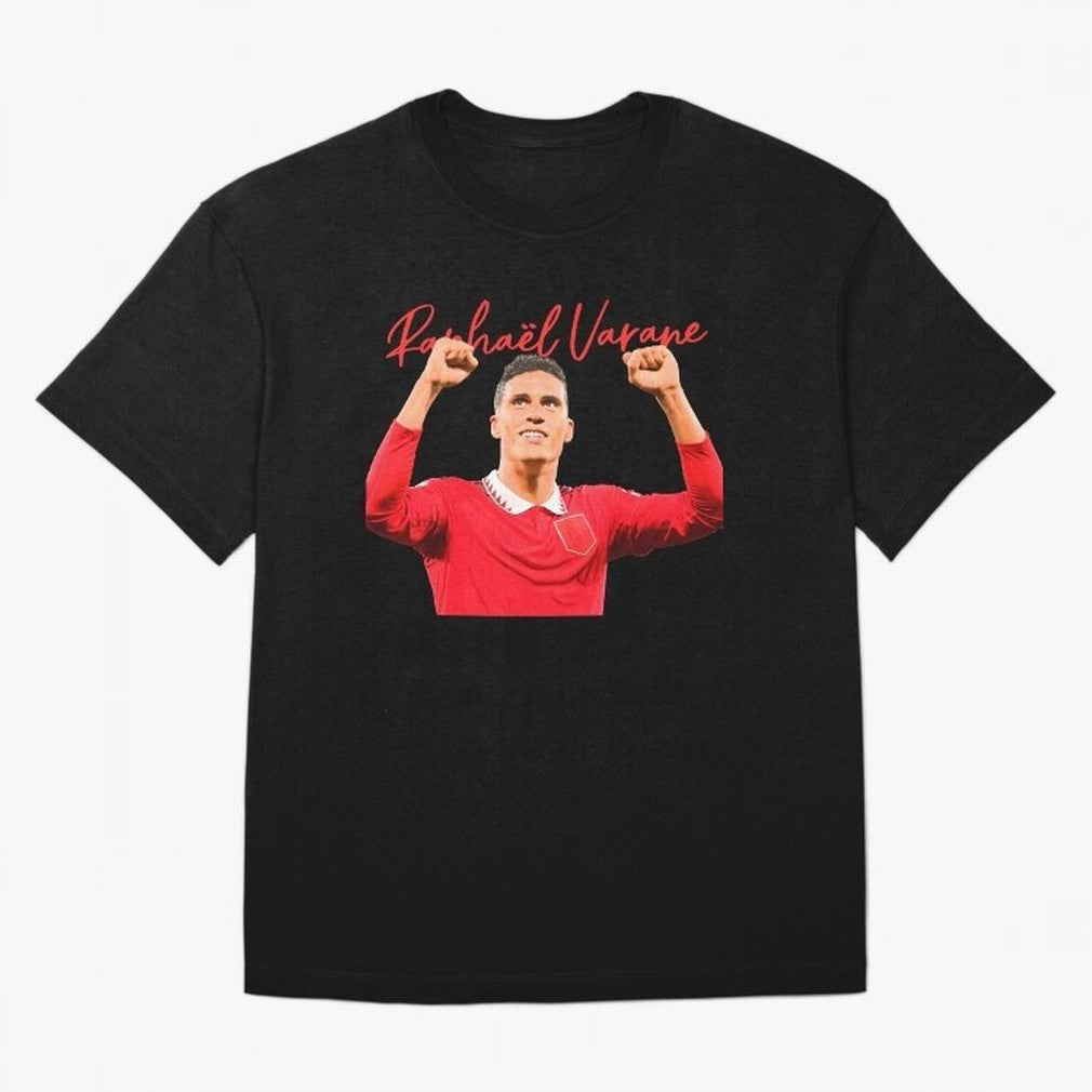 Rafael Varane Oversized T-Shirt Build FIFA World Cup 2026 USA Canada Mexico for Fans of Neymar, Haaland and Cristiano Ronaldo and Portugal, Spain and Germany, Bringing Championship Spirit, Famous Goals, Roaring Crowds and International Football