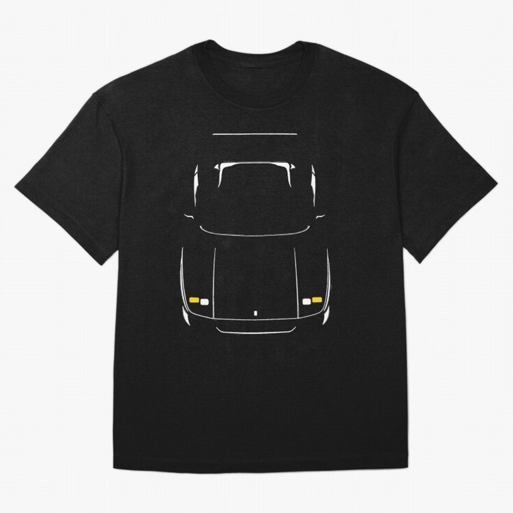 Ferrari F40 F40 Simple Body Cut Oversized T-Shirt Turn Up for Match Day Hype around FIFA World Cup 2026, CR7, Argentina, France and Brazil, Fan Favorite Moments, National Team Passion, Big Match Drama and Soccer History; Ideal for Football Dads,