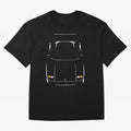 Ferrari F40 F40 Simple Body Cut Oversized T-Shirt Turn Up for Match Day Hype around FIFA World Cup 2026, CR7, Argentina, France and Brazil, Fan Favorite Moments, National Team Passion, Big Match Drama and Soccer History; Ideal for Football Dads,