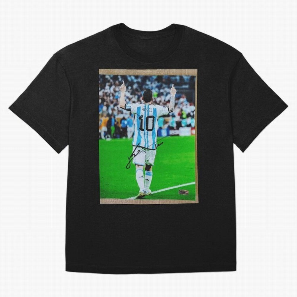 Lionel Messi Essential T-Shirt Join Supporters Worldwide for FIFA World Cup 2026 Featuring Neymar, Argentina, France and Brazil Energy, Vintage Soccer Flavor, Modern Football Stars, National Flags and Final Night Emotion; Created for Match Day