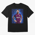 Messi: The Maestro Classic T-Shirt Fuel Your Fan Pride for Global Football Passion for FIFA World Cup 2026 USA Canada Mexico, Capturing Messi, France and Portugal, Championship Spirit, Famous Goals, Roaring Crowds and International Football Unity;