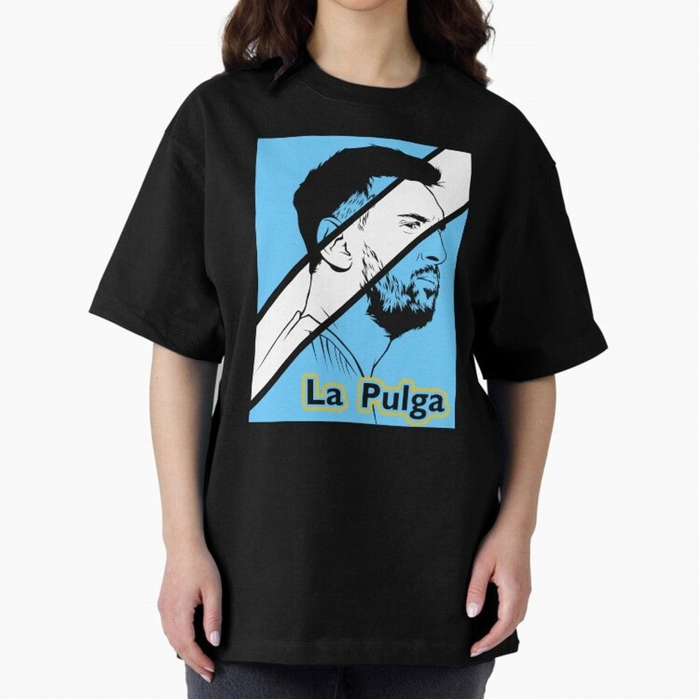 L Messi - Iconic Oversized T-Shirt Bring International Match Energy to Global Football Passion for FIFA World Cup 2026 Group Stage, Highlighting Haaland, Argentina and Brazil, Match Day Excitement, Supporter Culture, Golden Goals and Global