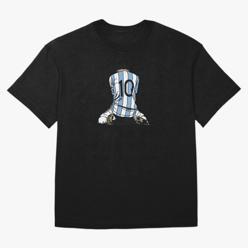 Messi Crying Copa America Moment Oversized T-Shirt Discover Global Football Passion for FIFA World Cup 2026 USA Canada Mexico, Connected to Messi, France, Football History, Final Match Energy, Crowd Noise and Once in a Lifetime Moments; Made for