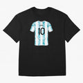 Jersey Illustration LeoMessi Classic T-Shirt Celebrate the Next Chapter of FIFA World Cup 2026 Group Stage Spirit, Connected to Netherlands, CR7 and Messi, Soccer Culture, Superstar Moments, National Team Dreams and Competitive Fire; Great for