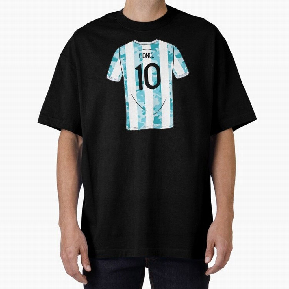 Jersey Illustration LeoMessi Classic T-Shirt Celebrate the Next Chapter of FIFA World Cup 2026 Group Stage Spirit, Connected to Netherlands, CR7 and Messi, Soccer Culture, Superstar Moments, National Team Dreams and Competitive Fire; Great for