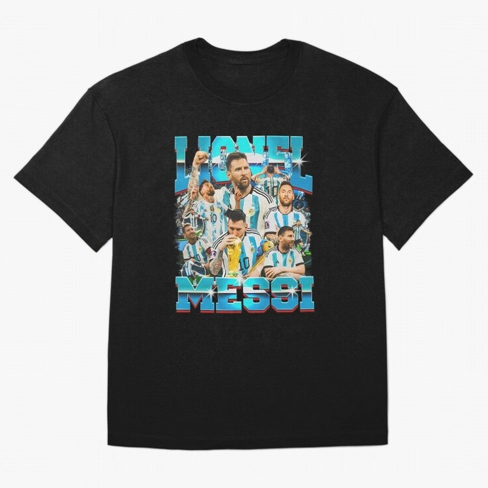 Lionel Messi Bootleg Essential T-Shirt Live the Energy of FIFA World Cup 2026 Group Stage for Fans of Mbappe and Spain and Netherlands, Bringing Soccer Culture, Superstar Moments, National Team Dreams and Competitive Fire; Perfect for Supporters