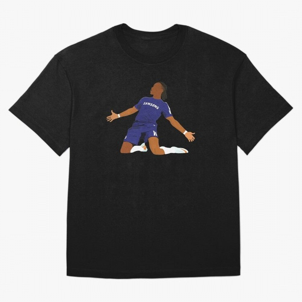 Drogba Classic T-Shirt Make Game Day About Global Football Passion for FIFA World Cup 2026 USA Canada Mexico, Highlighting Messi, Neymar and Mbappe, Argentina, France and Brazil, Worldwide Fan Energy, Dramatic Goals, Stadium Lights and Championship
