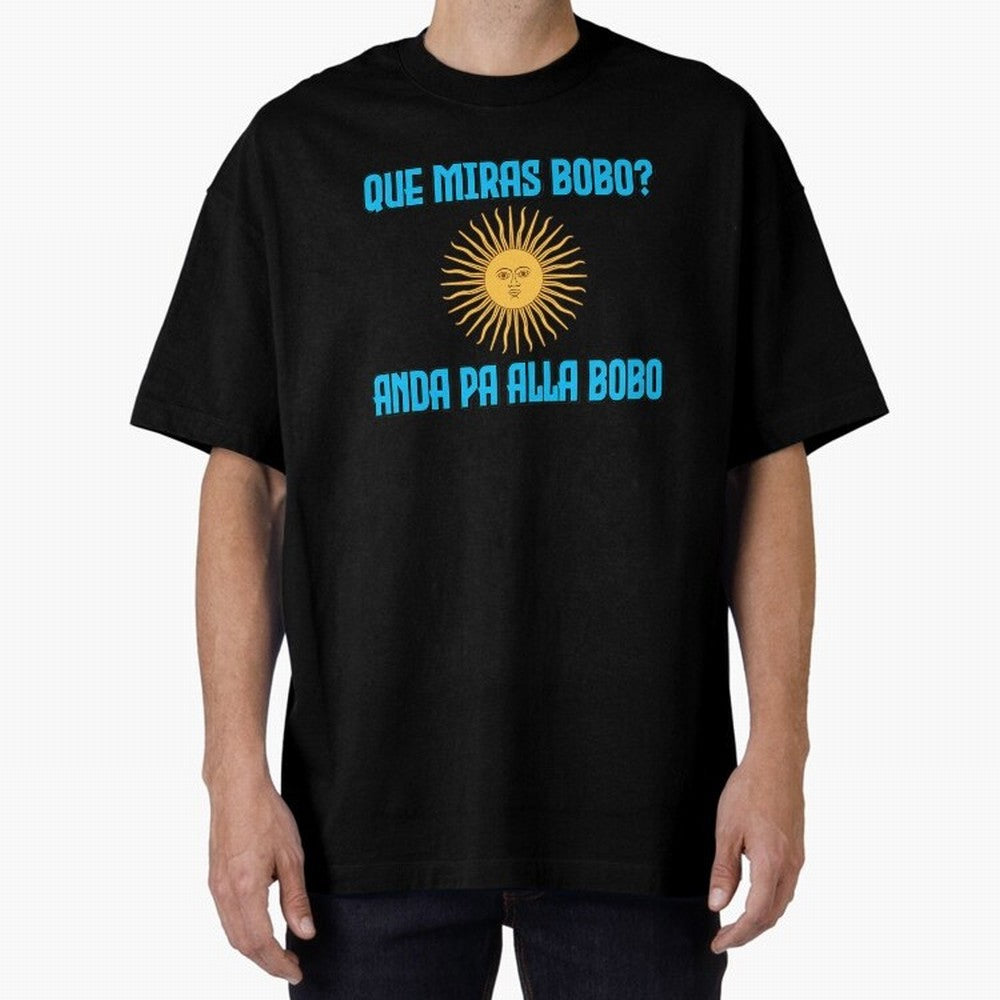 Que Miras Bobo Messi Argentina Flag Classic T-Shirt Celebrate Fan Culture around FIFA World Cup 2026 for Fans of Haaland and Mbappe and Argentina, Bringing Tournament Hype, Historic Matchups, Family Viewing Parties and Global Sports Pride; Perfect
