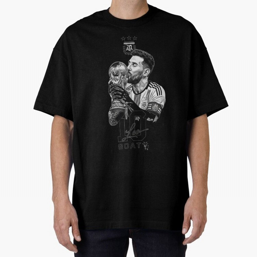 Messi GOAT World Cup Champion Classic T-Shirt Join FIFA World Cup 2026 USA Canada Mexico Inspired by Cristiano Ronaldo, France and Portugal Energy, Tournament Hype, Historic Matchups, Family Viewing Parties and Global Sports Pride; Perfect for