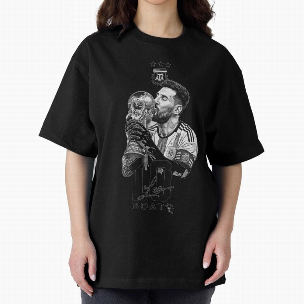 Messi GOAT World Cup Champion Classic T-Shirt Join FIFA World Cup 2026 USA Canada Mexico Inspired by Cristiano Ronaldo, France and Portugal Energy, Tournament Hype, Historic Matchups, Family Viewing Parties and Global Sports Pride; Perfect for