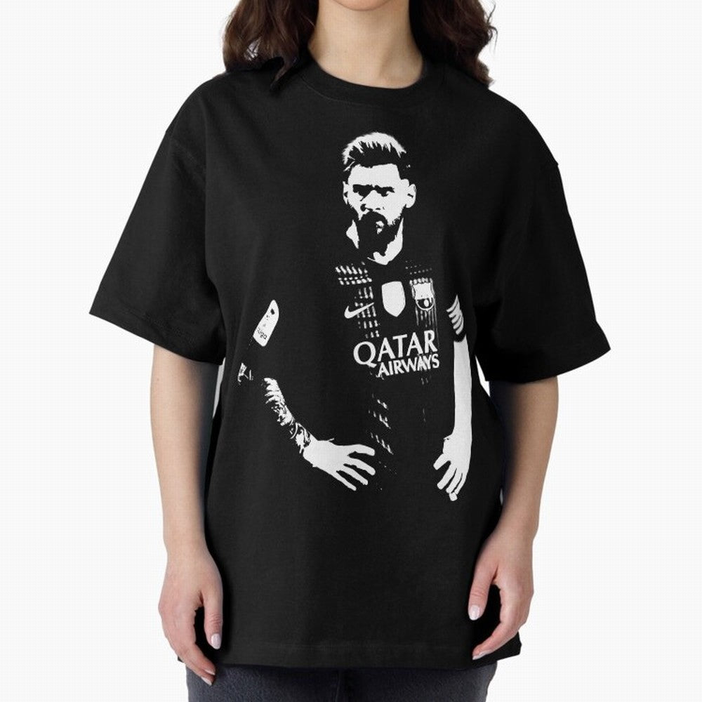 Black and white football player Classic T-Shirt Celebrate Supporters United by FIFA World Cup 2026 Made for Messi, England, France and Netherlands Energy, Vintage Soccer Flavor, Modern Football Stars, National Flags and Final Night Emotion; Perfect