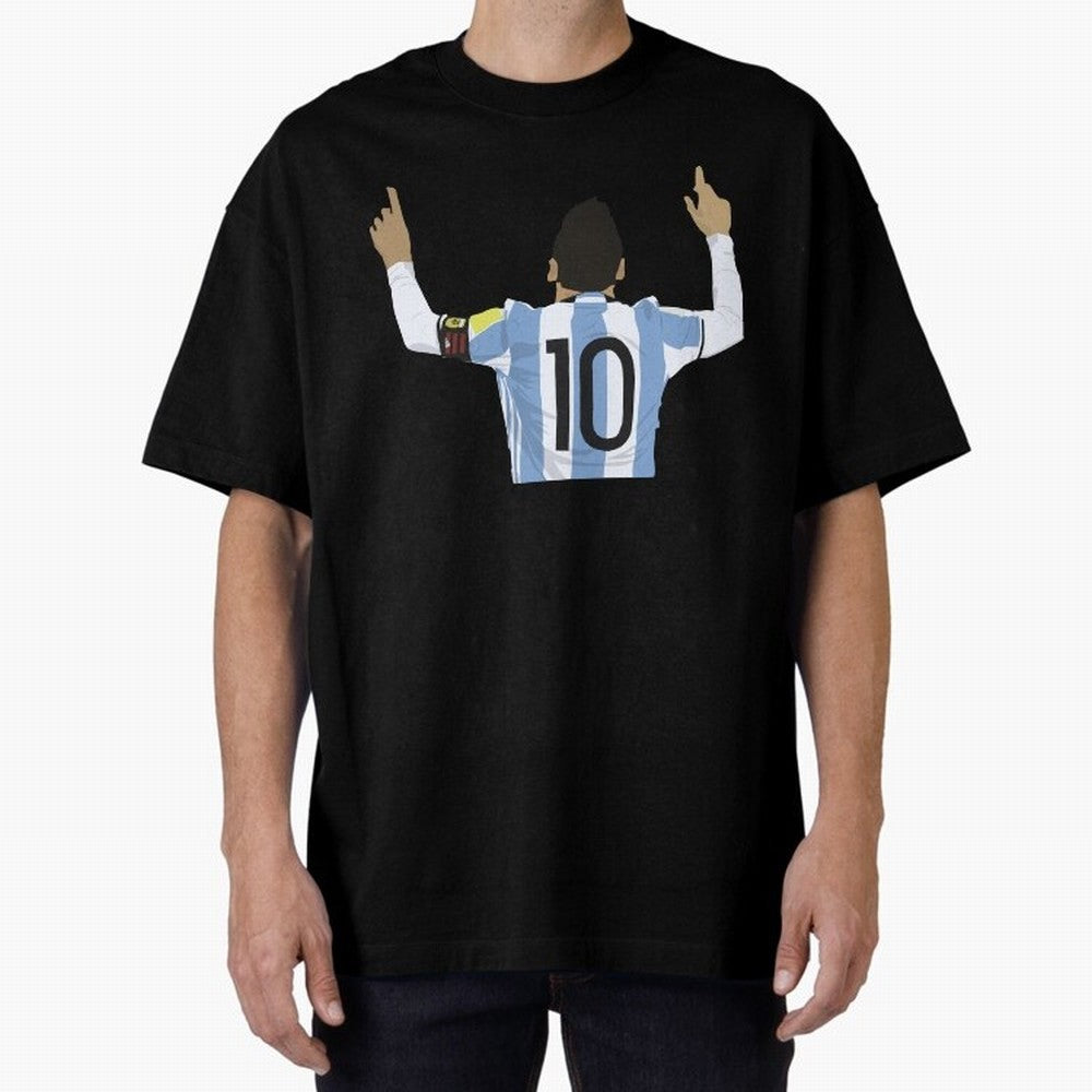 Leo- M10 Essential T-Shirt Show Up for the Glory of FIFA World Cup 2026 Spirit, Connected to France, CR7 and Messi, Supporter Pride, Iconic Celebrations, Legendary Names and Global Match Day Energy; Great for Supporters Who Love Legendary Players,
