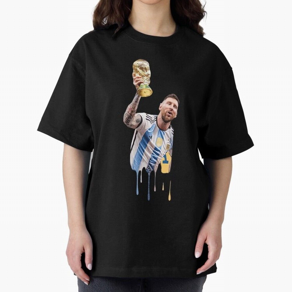 Example 1 Classic T-Shirt Show Your Love for Global Football Passion for FIFA World Cup 2026, Driven by CR7 and Messi, England, Football Festival Excitement, Trophy Ambitions, Country Rivalries and Star Player Buzz; Great for Watch Parties, Sports