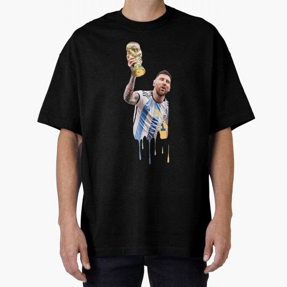 Example 1 Classic T-Shirt Show Your Love for Global Football Passion for FIFA World Cup 2026, Driven by CR7 and Messi, England, Football Festival Excitement, Trophy Ambitions, Country Rivalries and Star Player Buzz; Great for Watch Parties, Sports