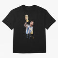 Example 1 Classic T-Shirt Show Your Love for Global Football Passion for FIFA World Cup 2026, Driven by CR7 and Messi, England, Football Festival Excitement, Trophy Ambitions, Country Rivalries and Star Player Buzz; Great for Watch Parties, Sports
