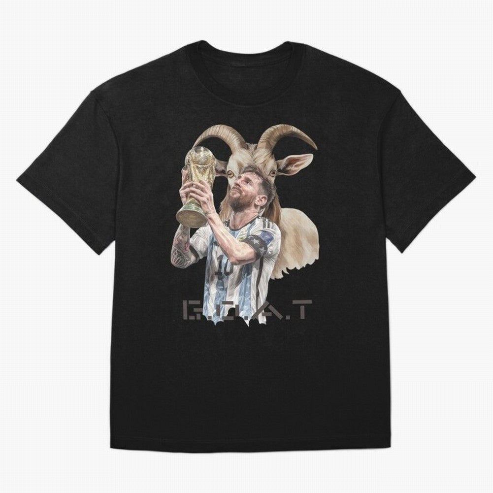 The G.O.A.T of Football, Lionel Messi Classic T-Shirt Make Every Kick Count in FIFA World Cup 2026 Built around Haaland, Brazil, Portugal and Argentina Energy, Stadium Chants, National Pride, Trophy Dreams and Unforgettable Football Memories; Ideal