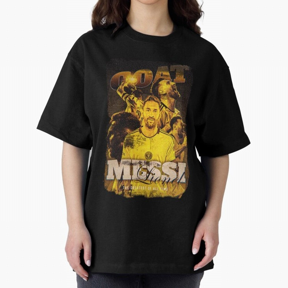 Lionel Messi The Goat Classic T-Shirt Carry National Pride through Match Day Hype around FIFA World Cup 2026 Group Stage, Cristiano Ronaldo, Haaland and CR7, France, Match Day Excitement, Supporter Culture, Golden Goals and Global Football Passion;