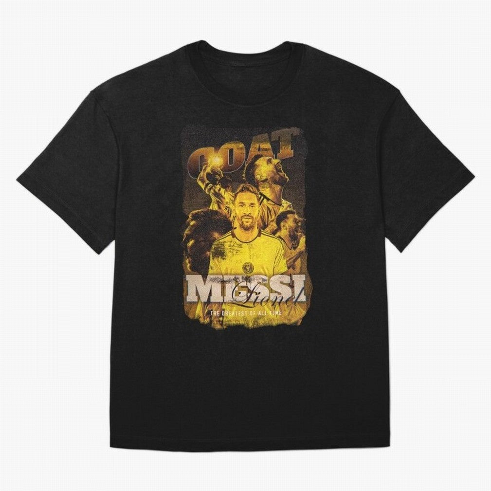 Lionel Messi The Goat Classic T-Shirt Carry National Pride through Match Day Hype around FIFA World Cup 2026 Group Stage, Cristiano Ronaldo, Haaland and CR7, France, Match Day Excitement, Supporter Culture, Golden Goals and Global Football Passion;