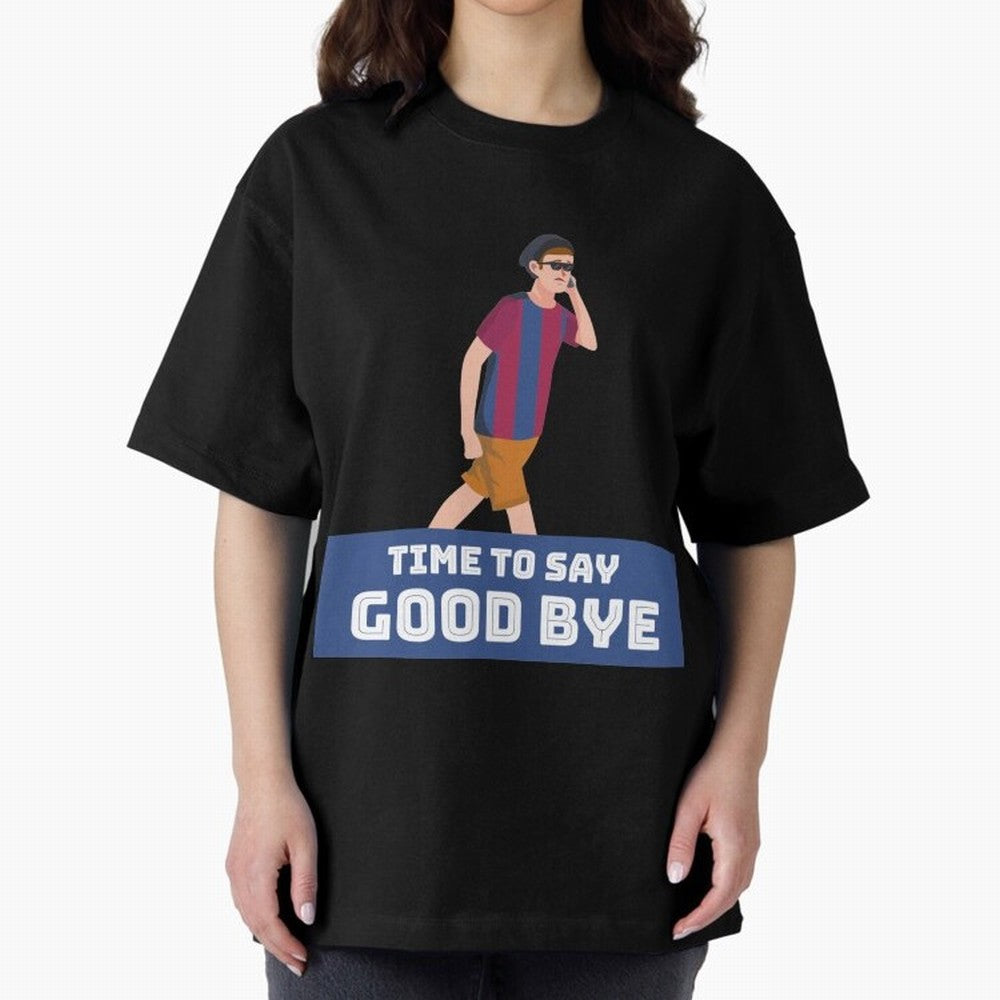 Good by Leo Messi,Leo messi leave Barcalena| Perfect Gift For you and friends Classic T-Shirt Show Support during FIFA World Cup 2026 USA Canada Mexico Spirit, Filled with Argentina, France and Brazil, CR7 and Messi, Soccer Culture, Superstar