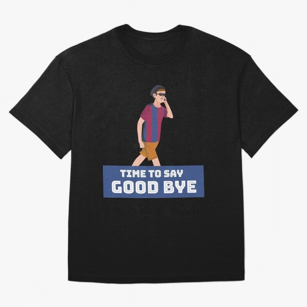 Good by Leo Messi,Leo messi leave Barcalena| Perfect Gift For you and friends Classic T-Shirt Show Support during FIFA World Cup 2026 USA Canada Mexico Spirit, Filled with Argentina, France and Brazil, CR7 and Messi, Soccer Culture, Superstar