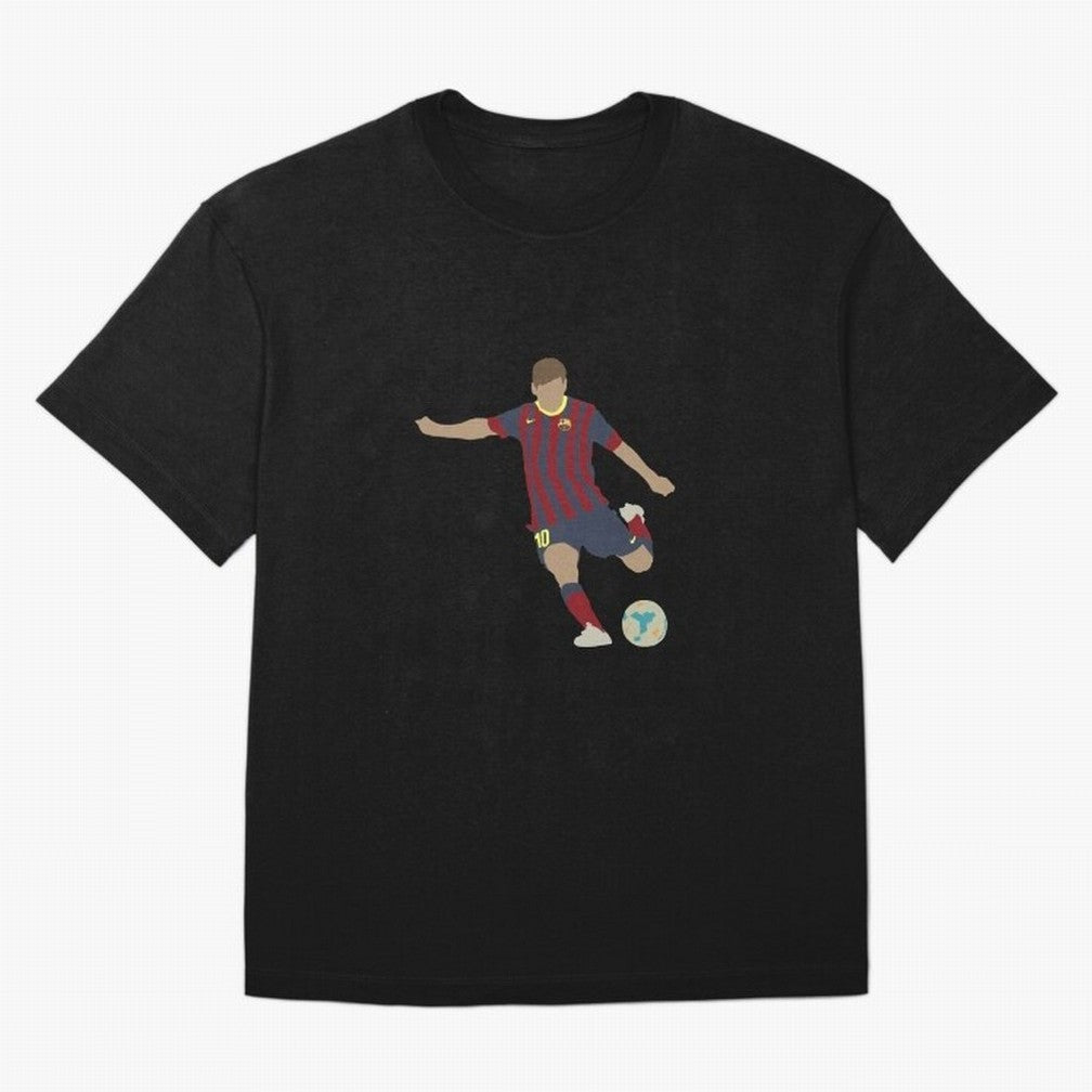 Barcelona Messi Classic T-Shirt Show Your Stadium Side during FIFA World Cup 2026 Group Stage for Fans of Mbappe and Neymar and Argentina, Bringing Global Supporter Spirit, Legendary Goals, National Colors and Tournament Celebration; Perfect for