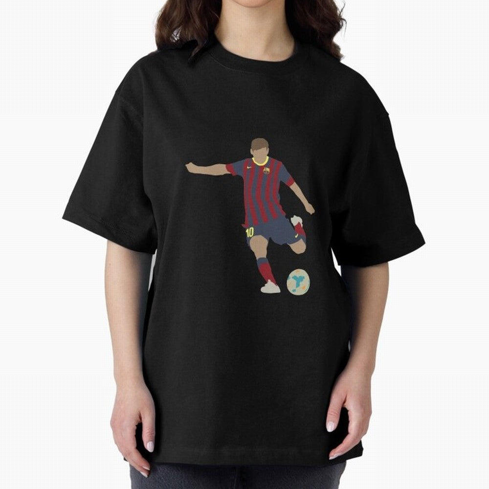 Barcelona Messi Classic T-Shirt Show Your Stadium Side during FIFA World Cup 2026 Group Stage for Fans of Mbappe and Neymar and Argentina, Bringing Global Supporter Spirit, Legendary Goals, National Colors and Tournament Celebration; Perfect for