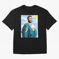 messi god Oversized T-Shirt Keep the Legacy of FIFA World Cup 2026 Group Stage Made for Mbappe, Argentina Energy, Worldwide Fan Energy, Dramatic Goals, Stadium Lights and Championship Celebrations; Built for Supporters Chasing Trophy Dreams, Final